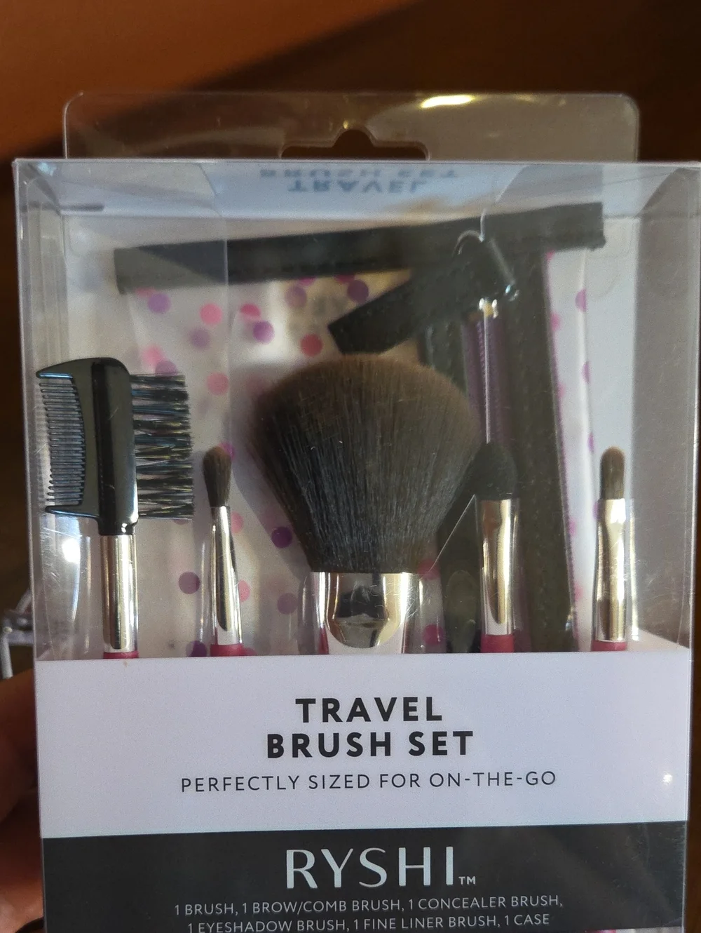 RYSHI Travel Makeup Brush Set NWOT